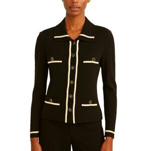 💙💖 Vintage St. John Black Knit Jacket